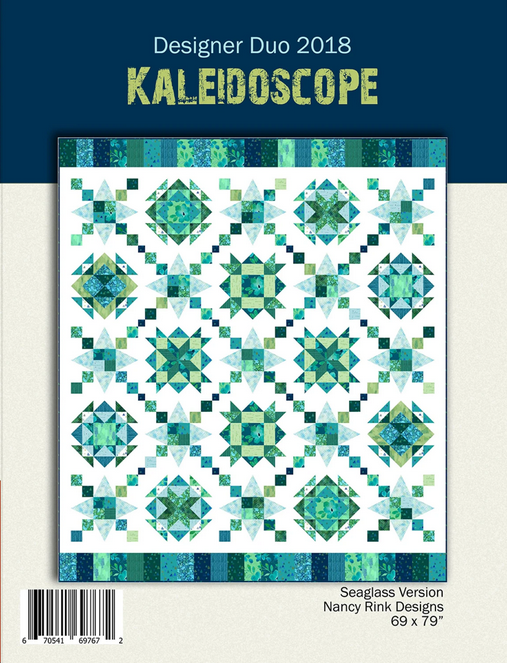 Designer Duo Kaleidoscope BOM Pattern Book, Nancy Rink Designs NRDDDK