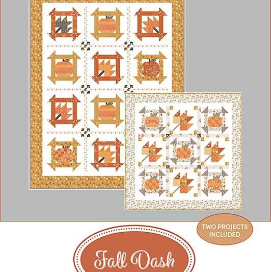 Fall Dash Quilt Pattern, Quilting Life Designs QLD196