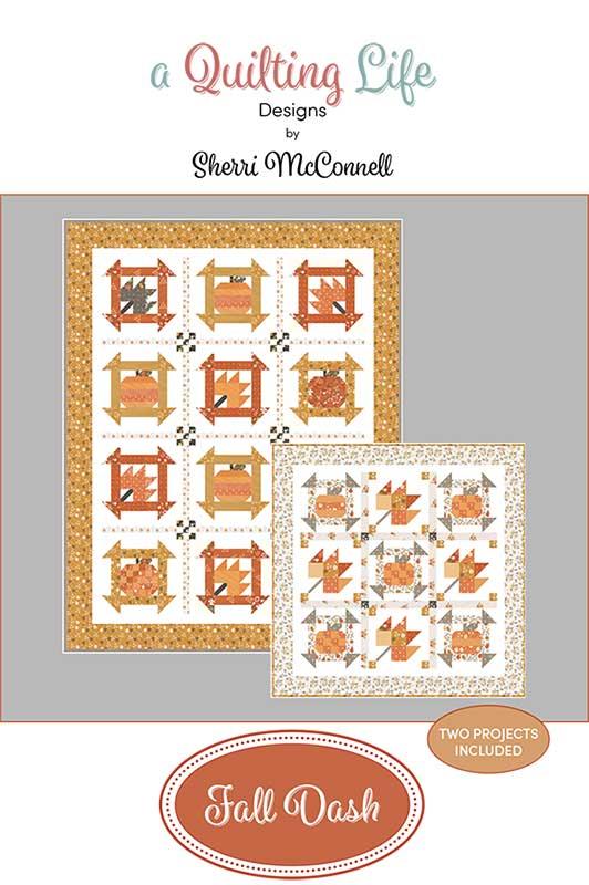 Fall Dash Quilt Pattern, Quilting Life Designs QLD196