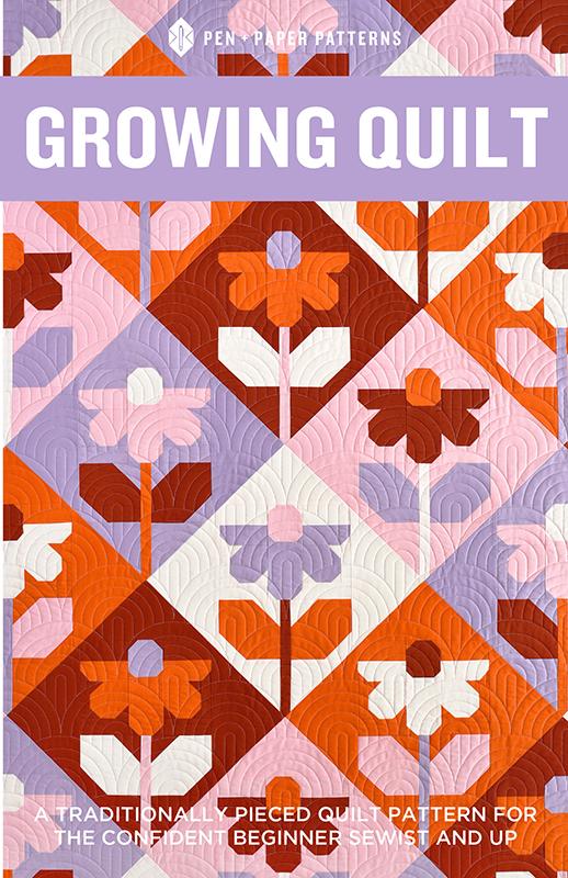 Growing Quilt Pattern, Pen and Paper Patterns PPP53