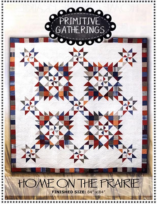 Home on the Prairie Quilt Pattern, Primitive Gatherings PRI2057