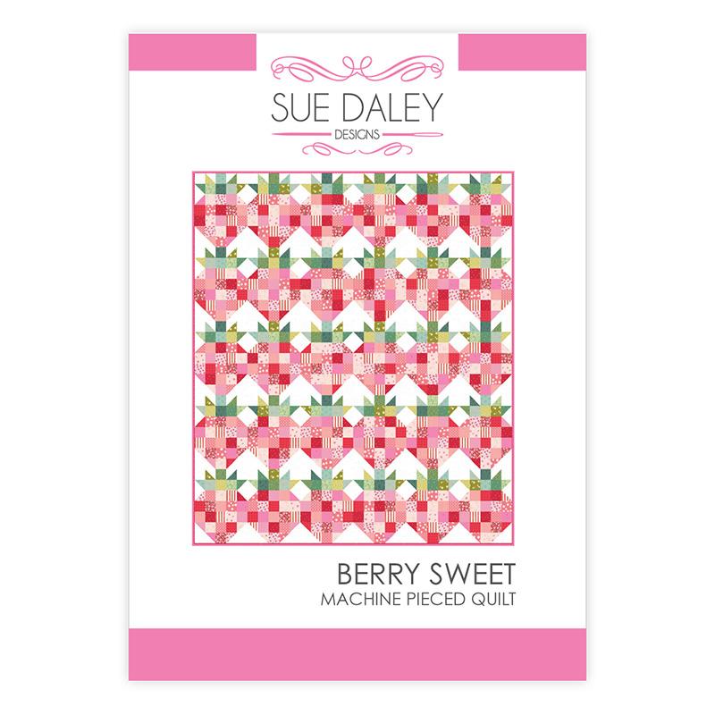 Berry Sweet Quilt Pattern, Sue Daley Designs PSD-BERRY
