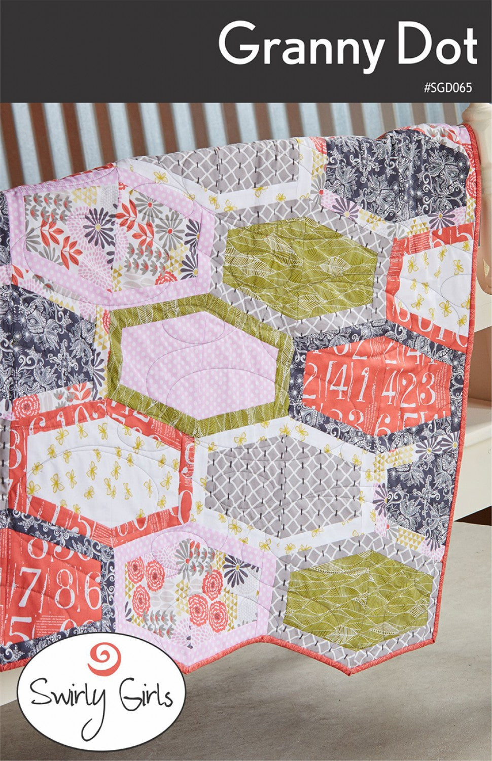 Granny Dot Quilt Pattern, Swirly Girls Design SGD065