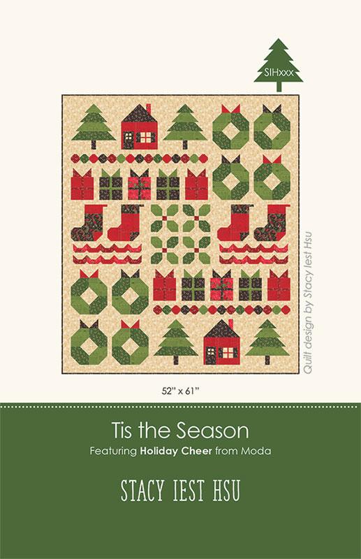Tis the Season Sampler Quilt Pattern, Stacy Iest Hsu SIH121