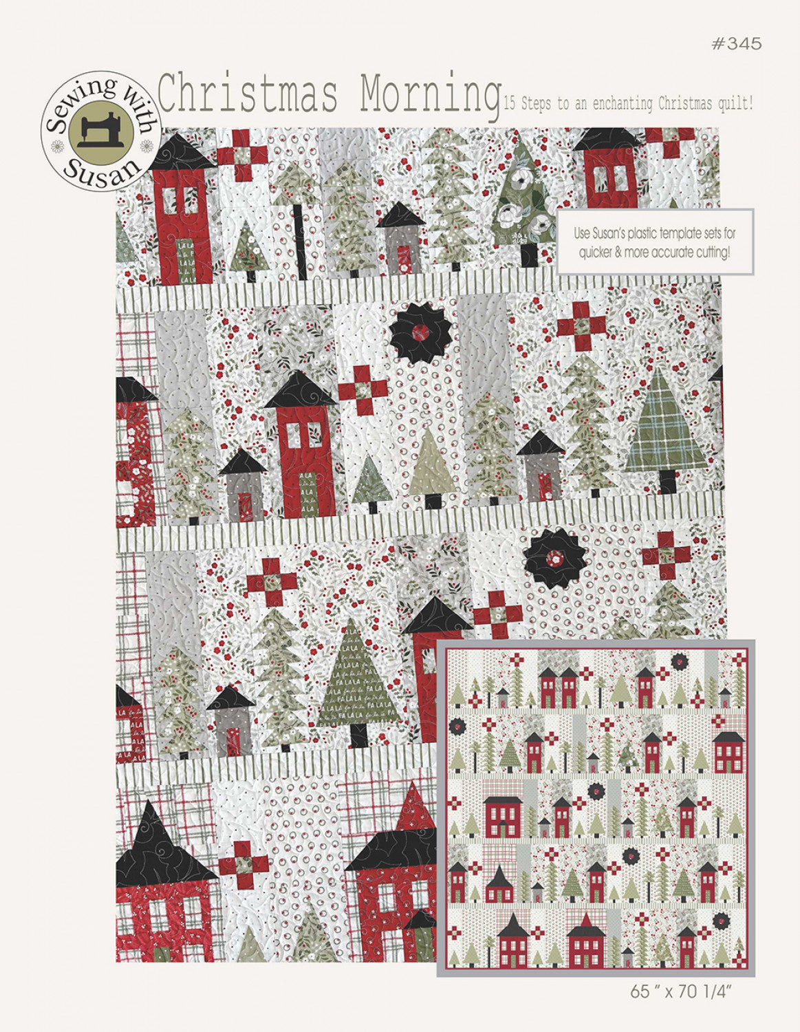 Christmas Morning Quilt Pattern, Suzn Quilts SUZ345