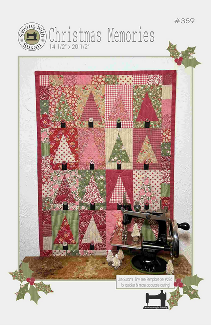 Christmas Memories Quilt Pattern, Suzn Quilts SUZ359