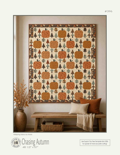 Chasing Autumn Quilt Pattern, Suzn Quilts SUZ396