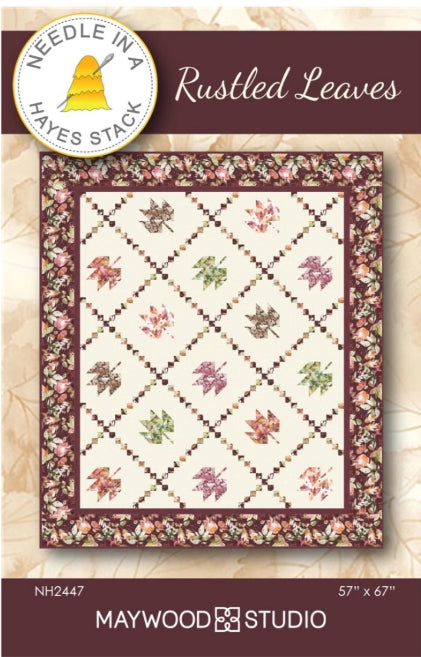 Rustled Leaves Quilt Pattern, Needle Hayes Stack NH2447