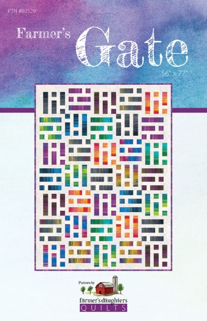 Farmer's Gate Quilt Pattern, Farmer's Daughters Quilts FDQ-GATE