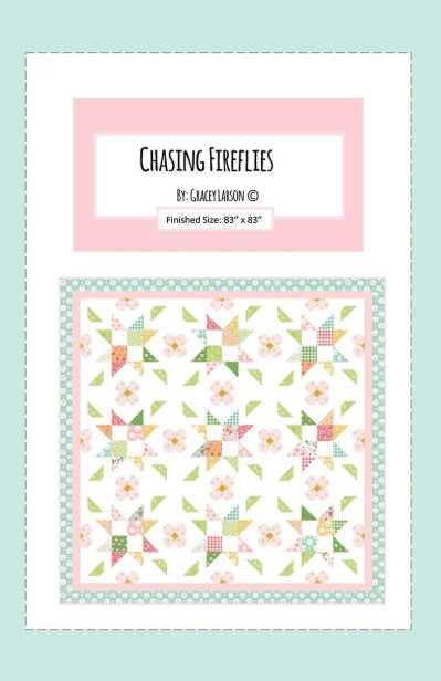 Chasing Fireflies Quilt Pattern, Gracey Larson P155-FIREFLIES