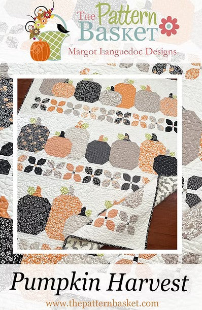 Pumpkin Harvest Quilt Pattern, The Pattern Basket TPB2007