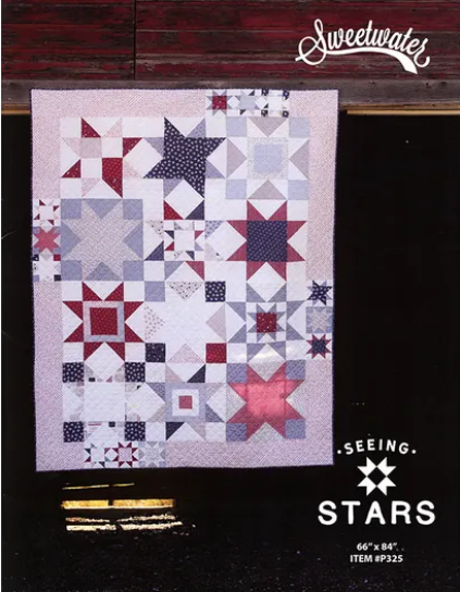 Seeing Stars Quilt Pattern, Sweetwater SWP325