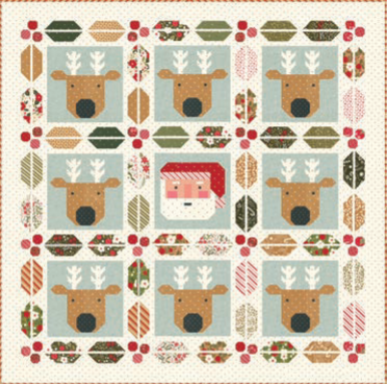 Christmas Crew Quilt Pattern, Lella Boutique LB242