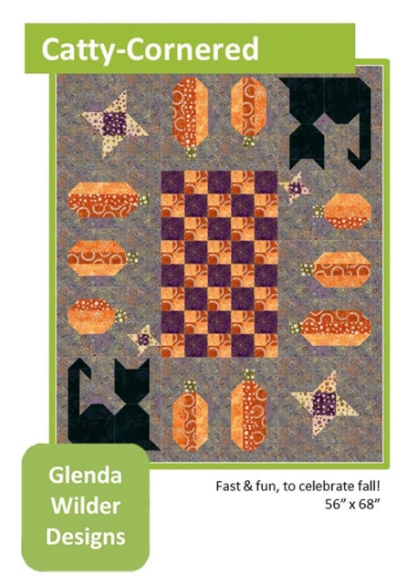 Catty Cornered Quilt Pattern, Riley Blake P248-CATTYCORNERED
