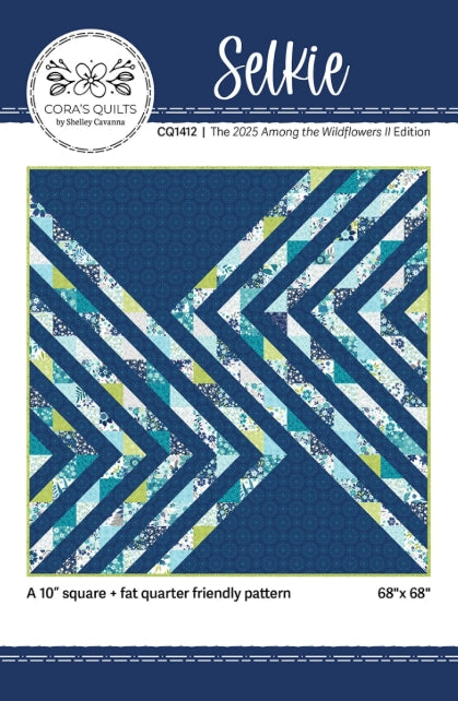 Selkie Quilt Pattern, Cora's Quilts CQ1412