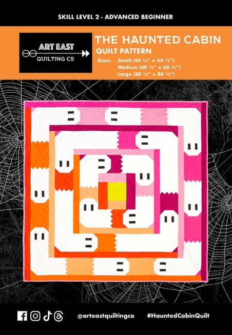 The Haunted Cabin Quilt Pattern, Art East Quilting Co AEHC0924
