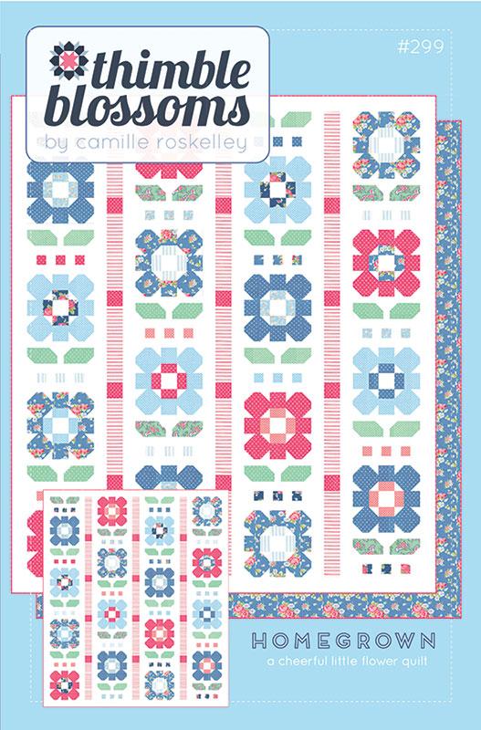 Homegrown Quilt Pattern, Thimble Blossoms TB299