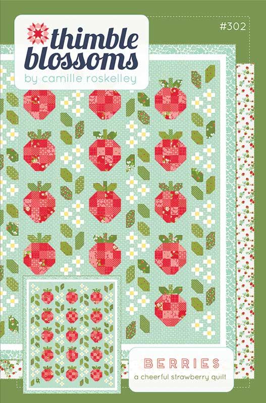 Berries Quilt Pattern, Thimble Blossoms TB3.2