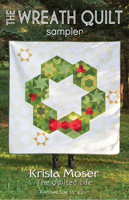The Wreath Sampler Quilt Pattern, The Quilted Life TQL10023