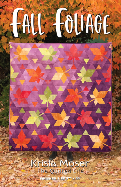 Fall Foliage Quilt Pattern, The Quilted Life TQL10032