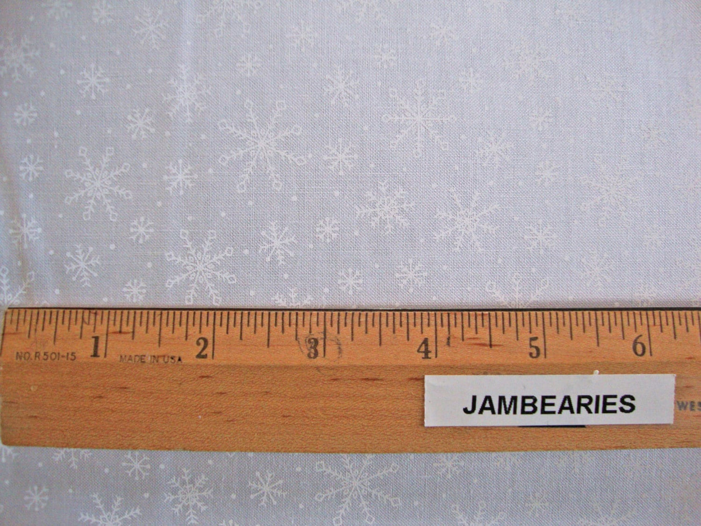Muslin Mates - Snowflakes White on White Quilt Fabric, Moda 9929 11, White Snowflake Quilt Background Fabric, By the Yard