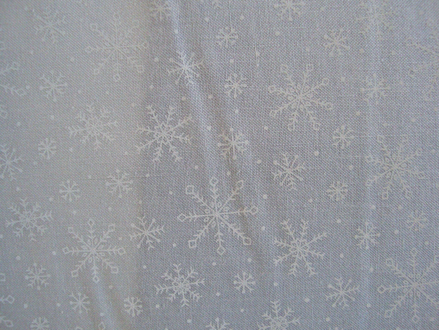 Muslin Mates - Snowflakes White on White Quilt Fabric, Moda 9929 11, White Snowflake Quilt Background Fabric, By the Yard