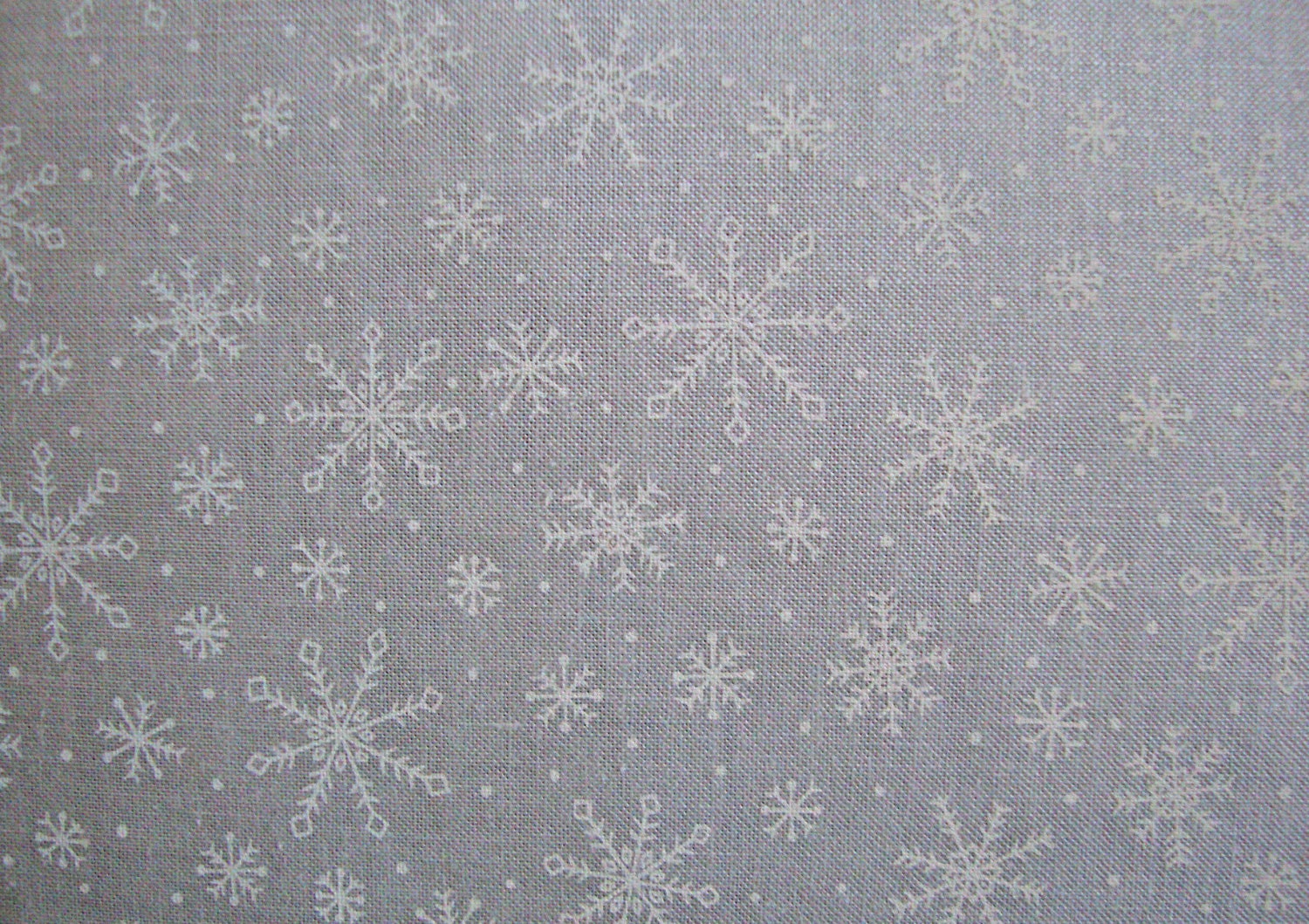 Muslin Mates - Snowflakes White on White Quilt Fabric, Moda 9929 11, White Snowflake Quilt Background Fabric, By the Yard