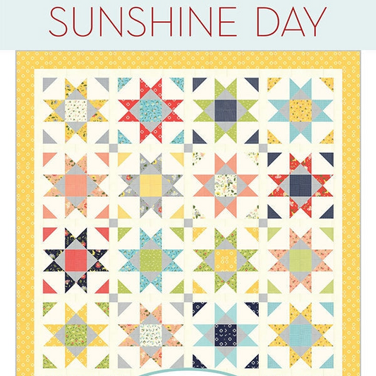 Sunshine Day Quilt Pattern, A Quilting Life Designs QLD168