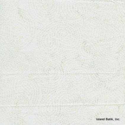 REMNANT 34" of Foundations Neutrals Sprinkles- Off-White Batik with Swirling Gray Dots Fabric, Island Batik, Neutral Batik Background Fabric