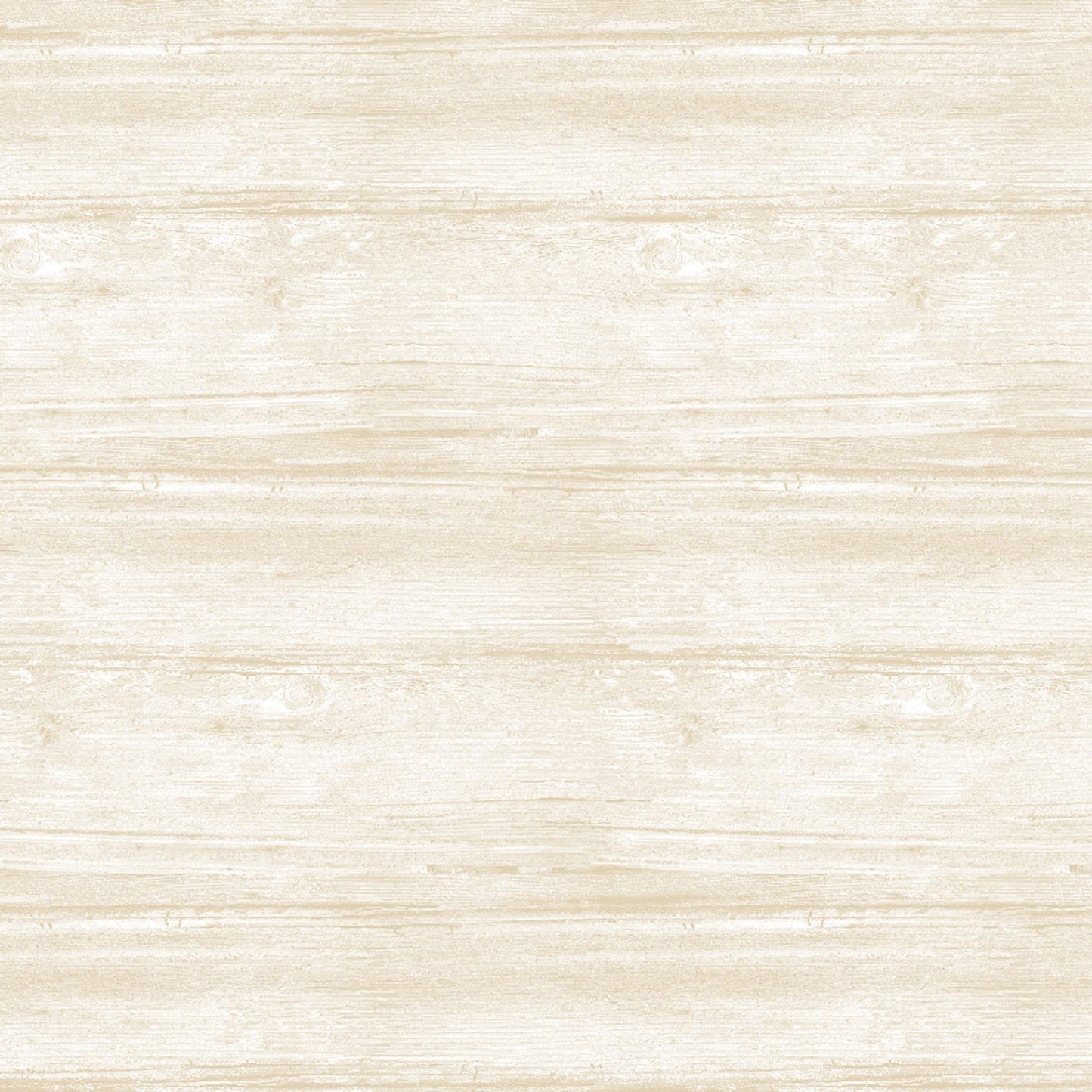 REMNANT - 2 Yards 24" of 108" Inch Washed Wood Whitewash Wide Quilt Back Fabric, Benartex 7709W-75, Cream Shiplap Wood Look Wide Back Fabric