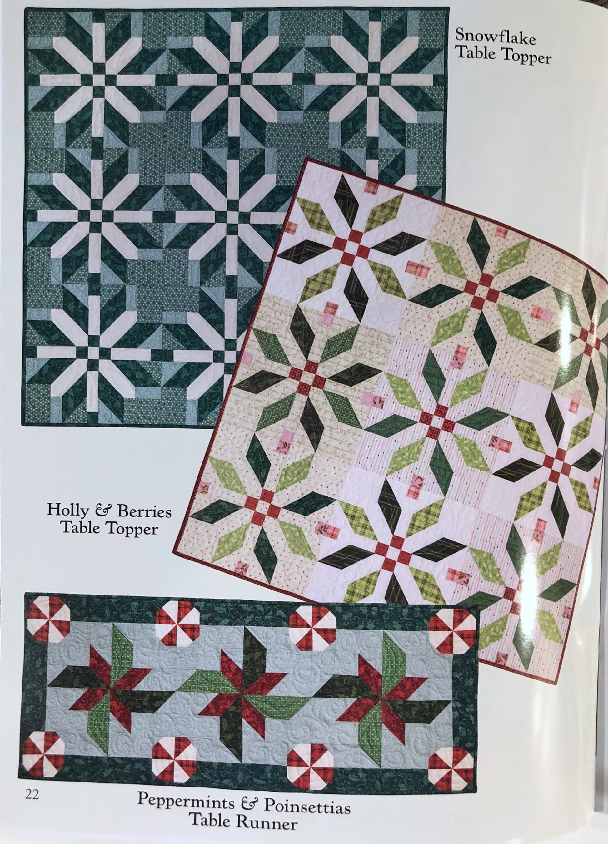 Better Not Pout Quilt Pattern Projects Book, Art to Heart ATH554B, Christmas Xmas Sewing and Quilt Projects, Nancy Halvorsen