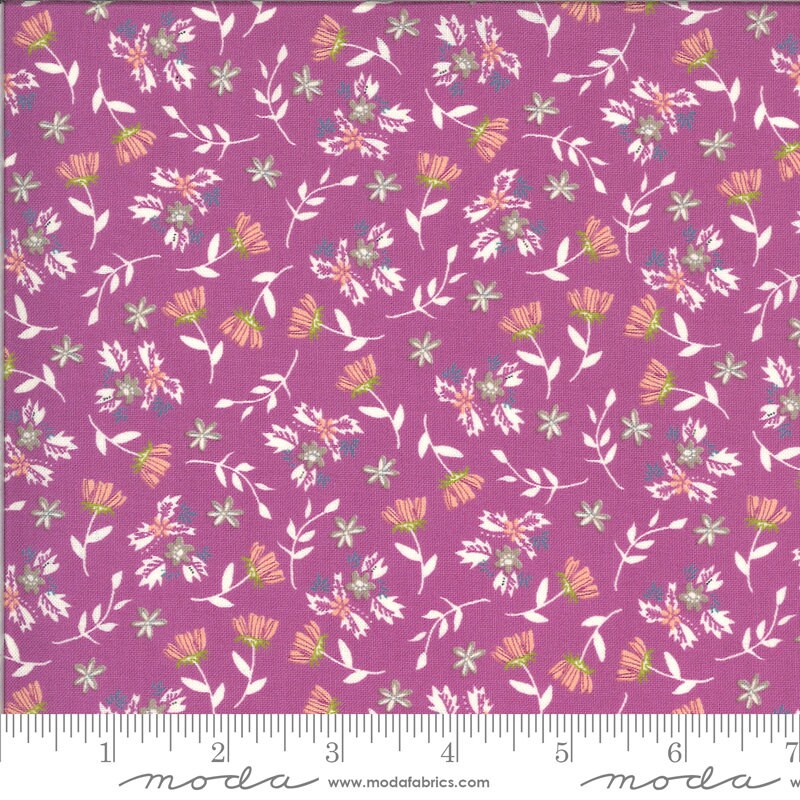 Balboa Charm Pack OOP, Moda 37590PP, 5" Precut Fabric Squares, Floral Charm Pack, Modern Floral Fabric, Sherri and Chelsi