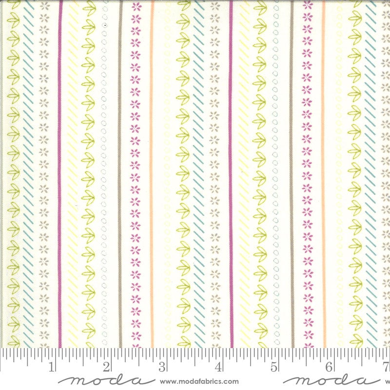 Balboa Charm Pack OOP, Moda 37590PP, 5" Precut Fabric Squares, Floral Charm Pack, Modern Floral Fabric, Sherri and Chelsi