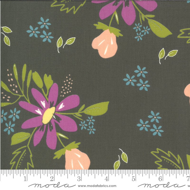 Balboa Charm Pack OOP, Moda 37590PP, 5" Precut Fabric Squares, Floral Charm Pack, Modern Floral Fabric, Sherri and Chelsi