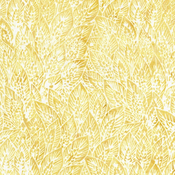 Citrus Sun Stack, Island Batik, 10" Precut Blue Green Yellow Batik Layer Cake Fabric Squares