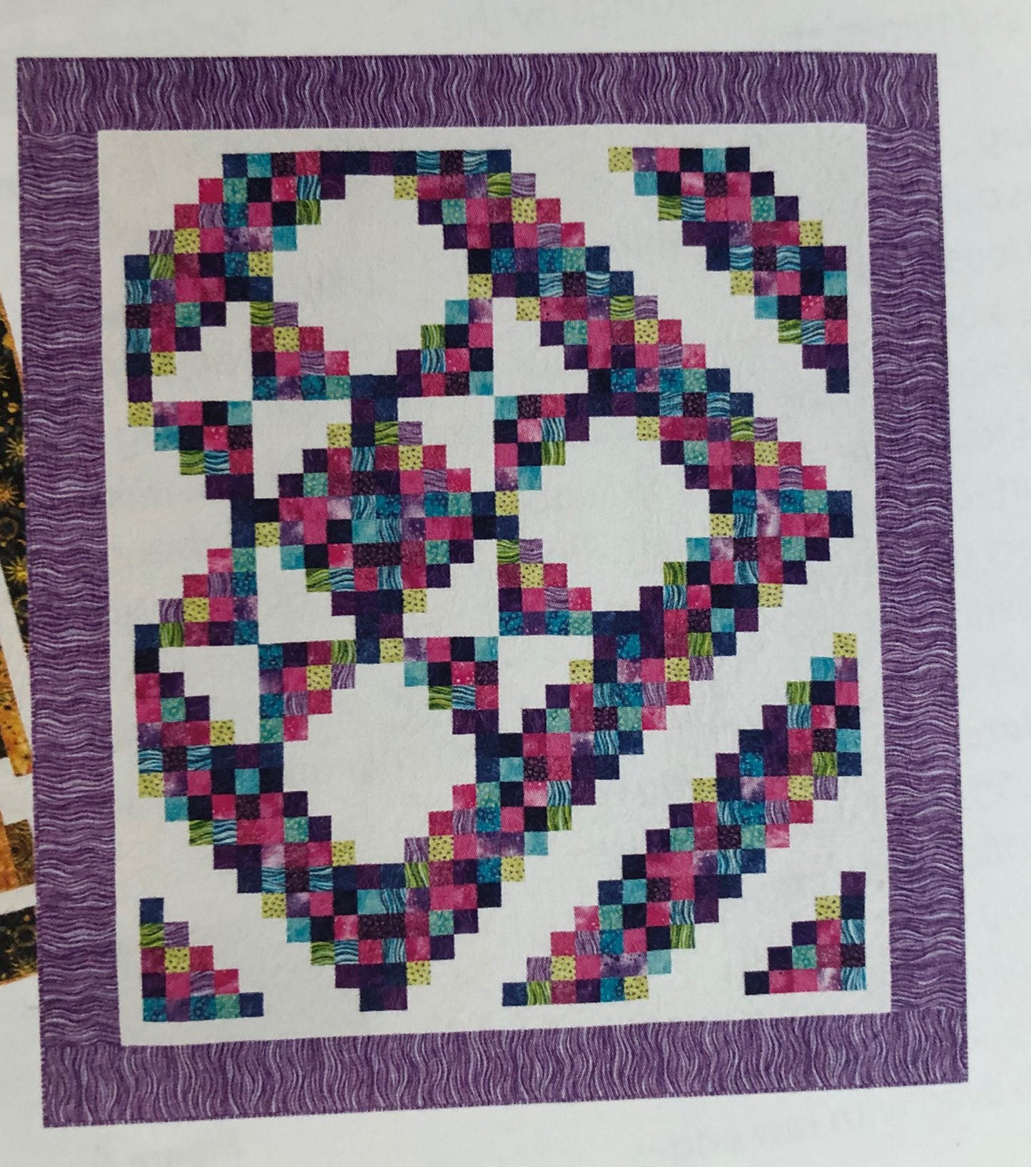 Charming Jelly Roll Quilts Pattern Book, Annie's Quilting 141482, Jelly roll and Charm Pack Pattern Book, 8 Projects