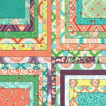 RARE Birds and Berries 5" Charm Pack OOP, Moda 25060PP, Precut 5" Colorful Birds Floral Quilt Fabric Squares, Jung