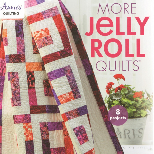More Jelly Roll Quilts Pattern Book, Annie's Quilting 141398