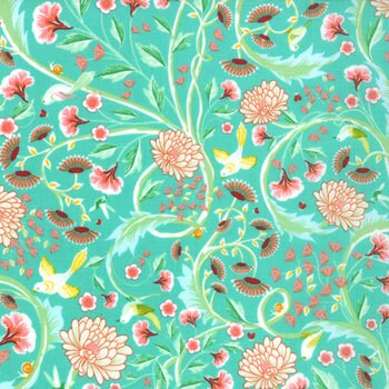 RARE Birds and Berries 5" Charm Pack OOP, Moda 25060PP, Precut 5" Colorful Birds Floral Quilt Fabric Squares, Jung