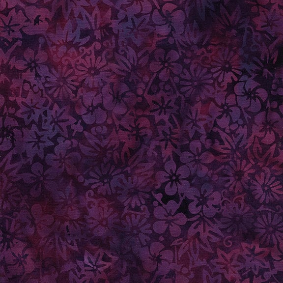 Emperor's Treasures Stack, Island Batik, 10" Precut Purple Green Batik Layer Cake Fabric Squares