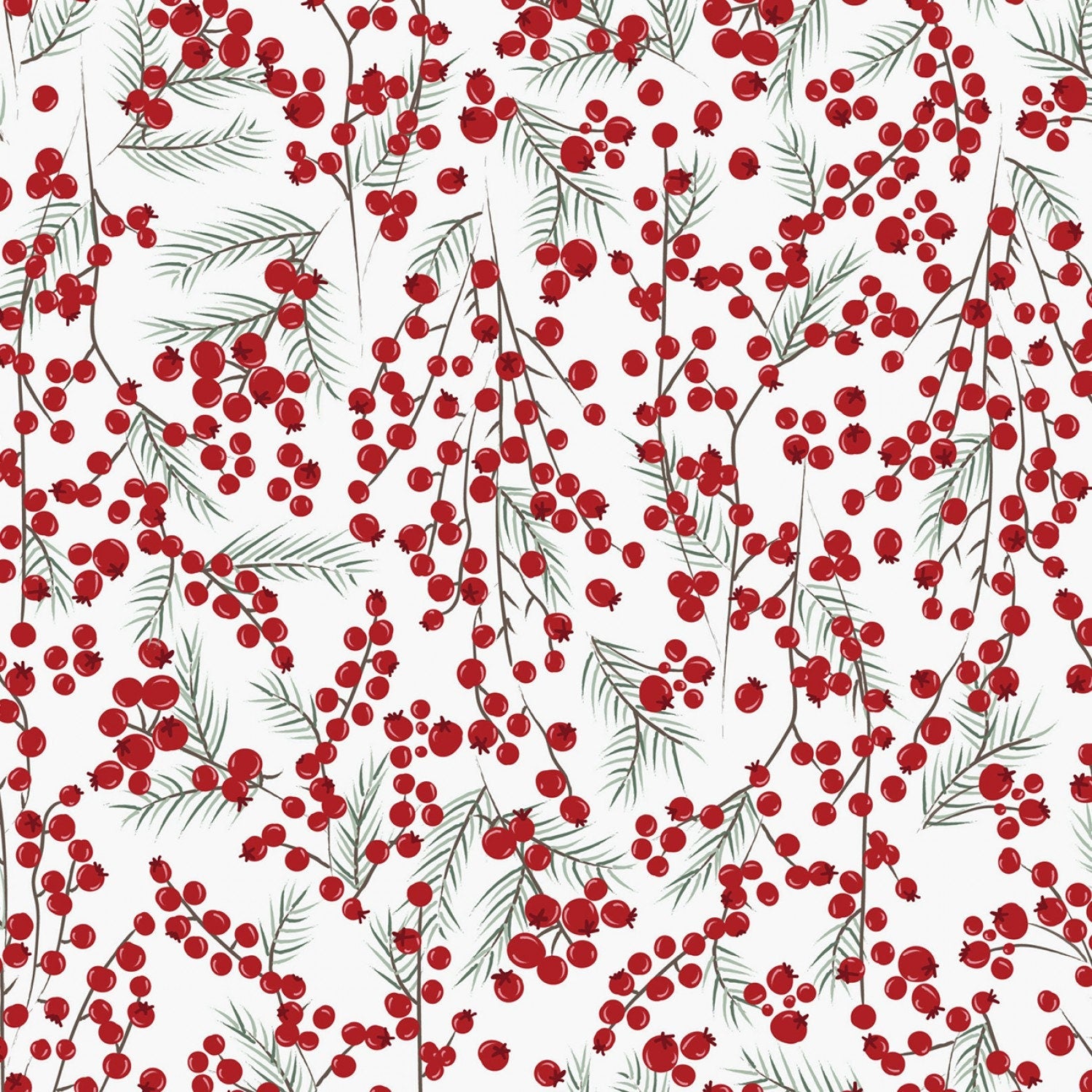 Foraging in the Forest, The Craft Cotton Company 2898C-01, 5 Piece Christmas Xmas Fat Quarter FQ Bundle, 18 x 22 Fabric Cuts