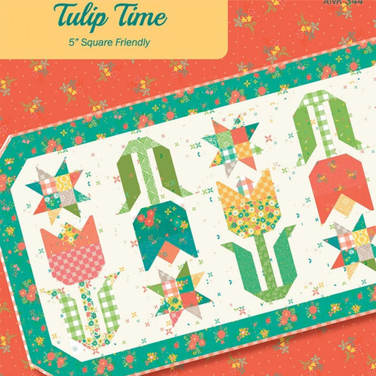 LAST CALL Tulip Time Quilt Pattern, Anka's Treasures ANK344