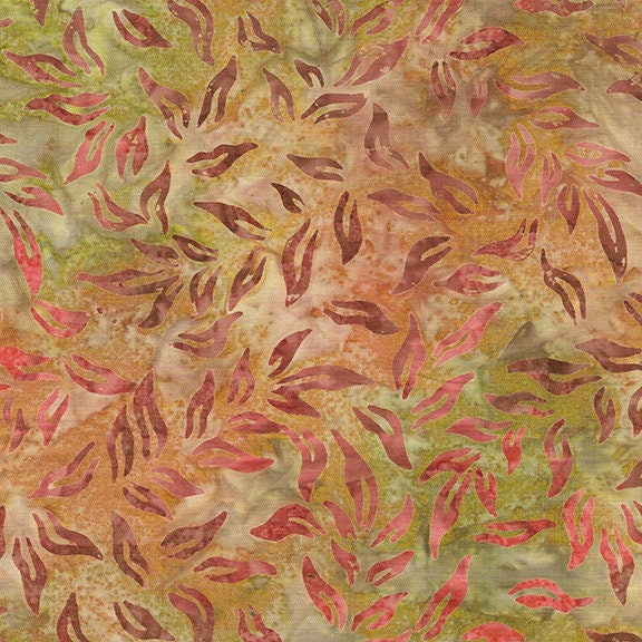 Country Charm 10" Stack, Island Batik, 10" Precut Green Brown Blue Rust Batik Layer Cake Fabric Squares