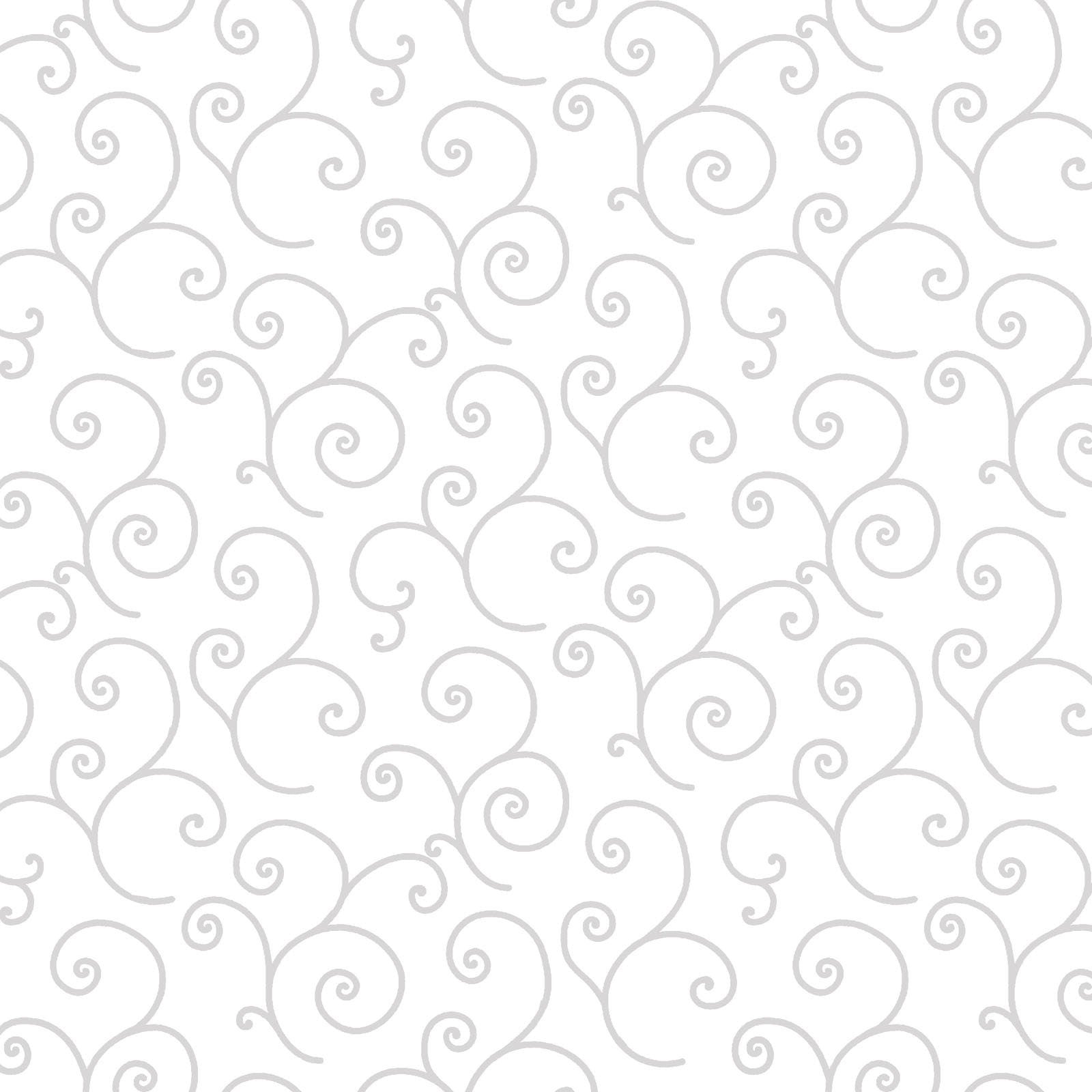 White on White 10" Squares, Maywood Studio SQ-MASKBB-Wows, Solid White Print Quilt Fabric Stack, 10" Precut Fabric Squares