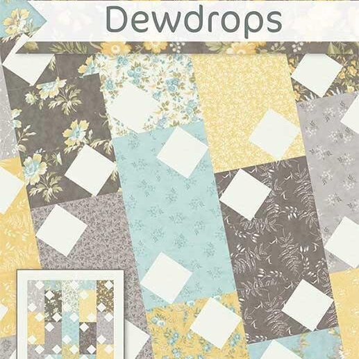 Dewdrops Quilt Pattern, It's Sew Emma ISE-279