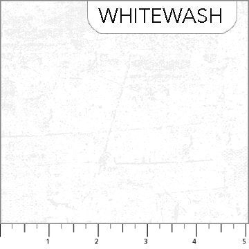 REMNANT 26" of White on White Tonal Canvas-Look Texture Fabric, Northcott 9030-10 Whitewash, Cotton Quilt Fabric