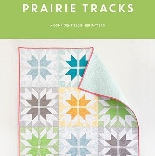 LAST CALL Prairie Tracks Quilt Pattern, Cotton and Joy CJ103