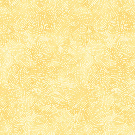 108" Serenity - Serene Texture Yellow Wide Quilt Back Fabric, P&B Textiles SERW5349-Y, Golden Yellow Tonal Wide Quilt Backing, By the Yard