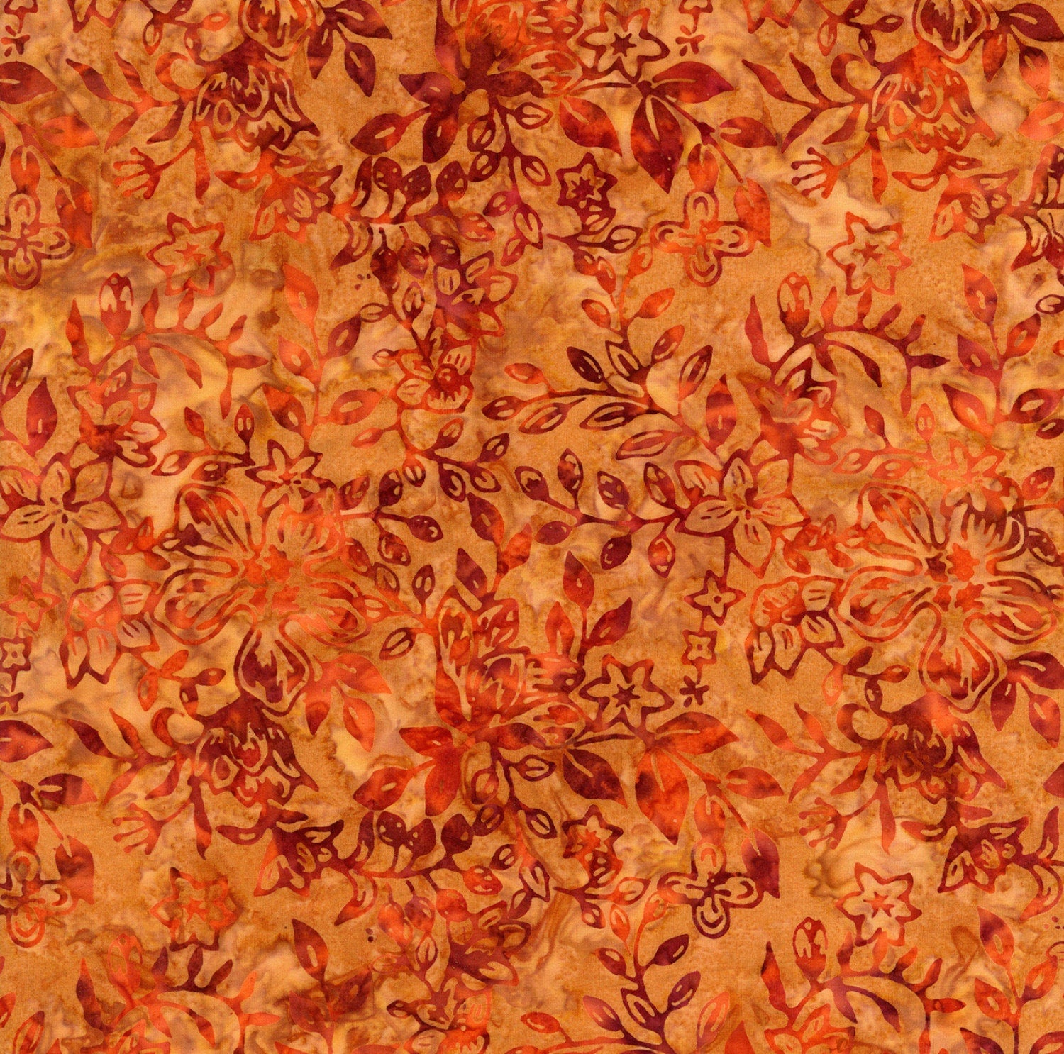 Cider Batik 10" Squares, Timeless Treasures Treat-Square42 Cider, 10" Precut Autumn Fall Batik Cotton Quilt Fabric Squares