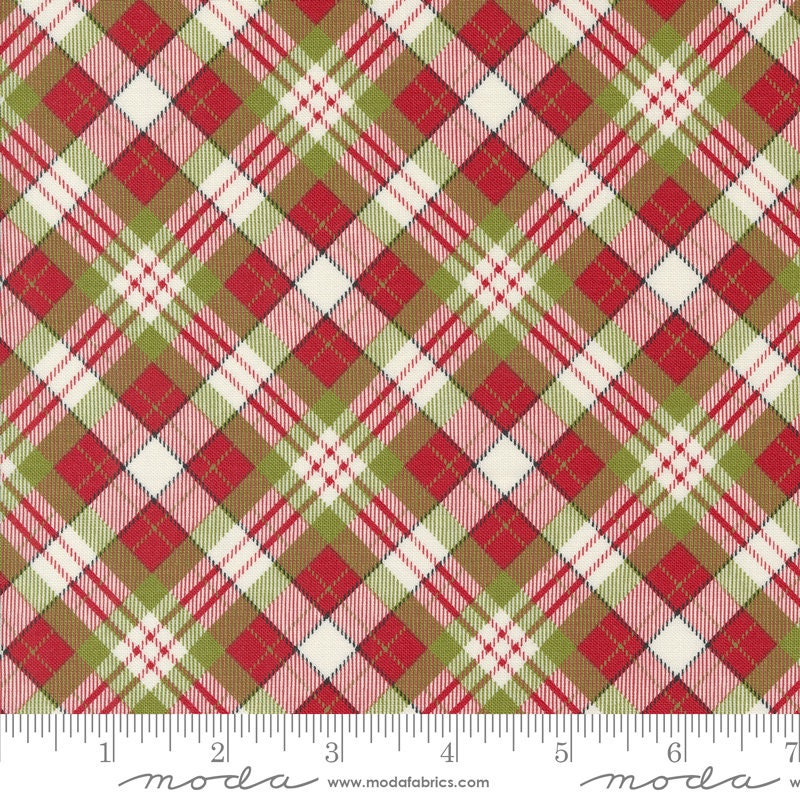 On Dasher Layer Cake, Moda 55660LC, 10" Precut Christmas Xmas Fabric Squares, Low Volume Christmas Layer Cake Fabric, Sweetwater